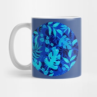 Blue jungle Mug